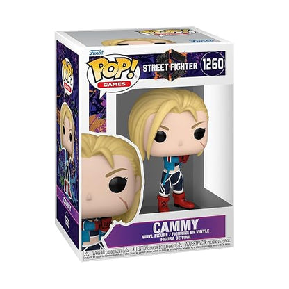 Funko Pop! Games: Street Fighter 6 - Cammy | Mercancía Oficial - Figura de Vinilo Coleccionable para Decoración - Regalo de Cumpleaños para Fans