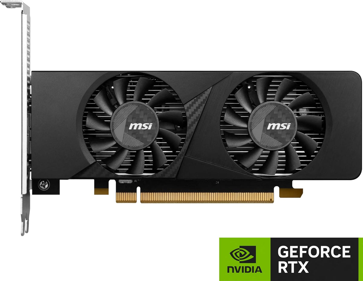 Tarjeta Gráfica Gaming MSI GeForce RTX 3050 LP 6G OC 6GB GDDR6, 96-bit,PCIe Gen 4, HDMI/DP, Boost Clock 1492 MHz