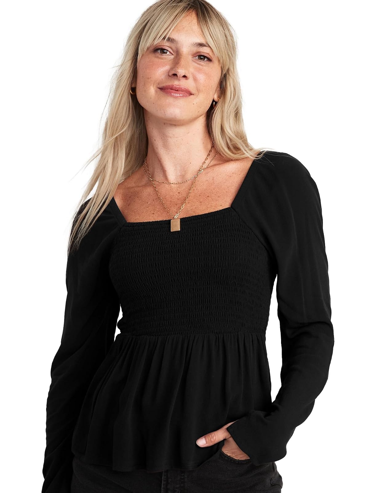 OLD NAVY 526757-002L Blusa, Mujer