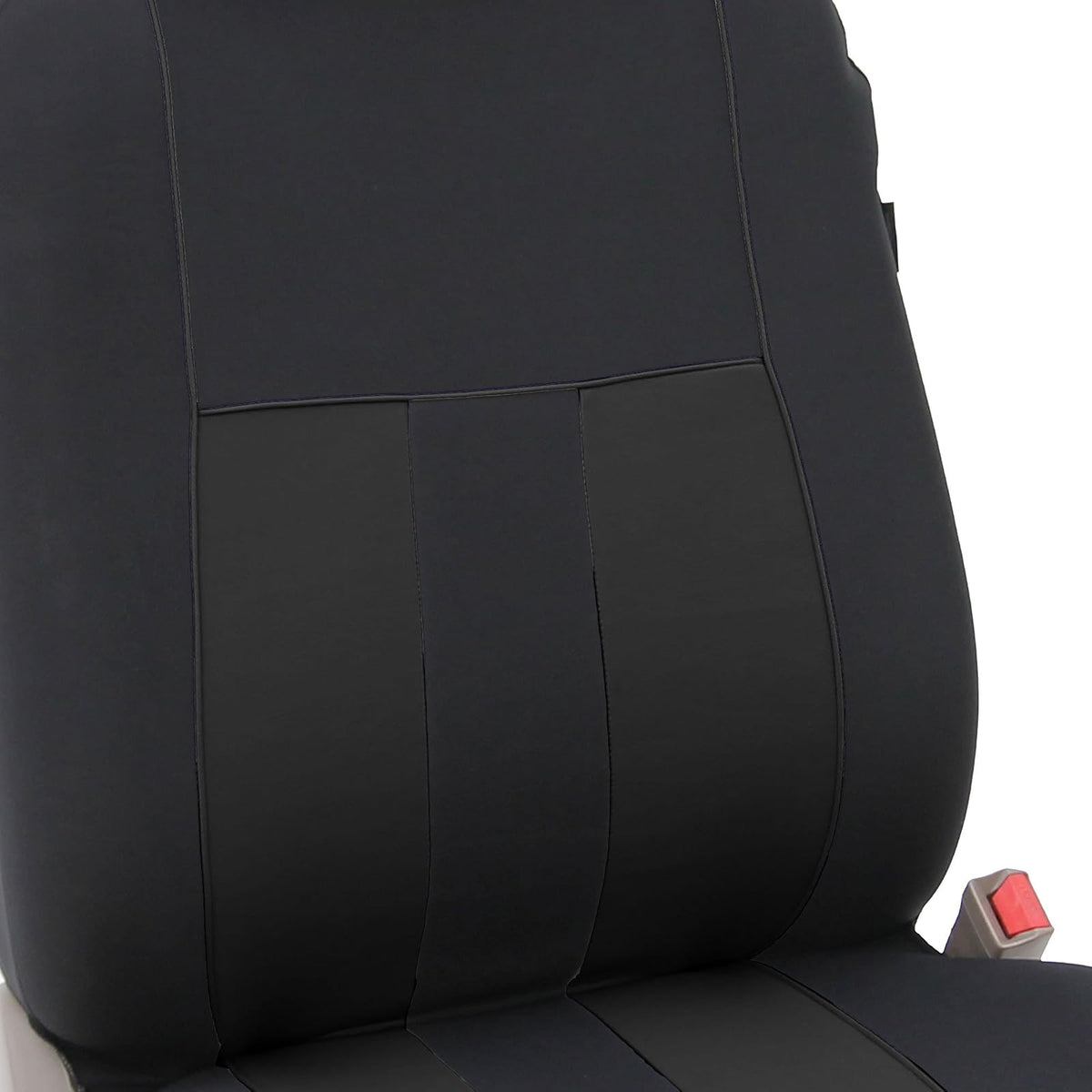 FH Group - Fundas de Asiento de Automóvil a Rayas, Ajuste Universal, Respaldo bajo y Delantero, compatibles con Bolsas de Aire, Fundas de Asiento Lavables para Automóviles, SUV, Furgonetas, sedanes, Color