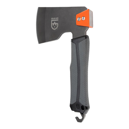 Gear Aid Balta - Hatchet: una Herramienta versátil para Incendios y campamentos con Cubierta de Seguridad, Martillo, Cortador de leña y Extractor de estaca para Tienda