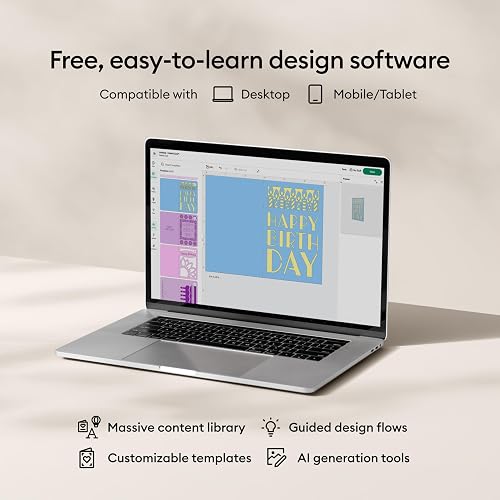 Cricut Plotter de Corte Joy Xtra | Incluye 30 imágenes en la aplicación Design Space