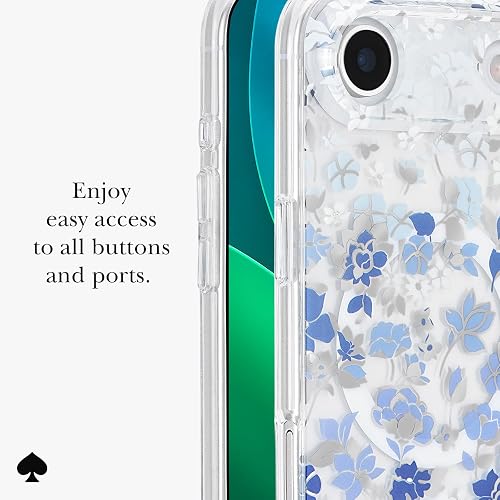 Kate Spade New York - Funda para iPhone Air, diseño de Flores Azules