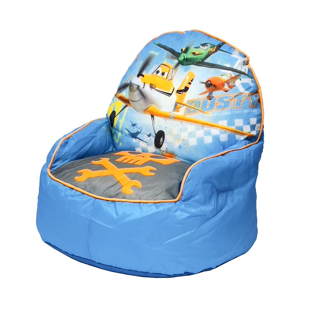 Idea Nuova Disney Planes - Puf Decorativo para sofá, tamaño Grande