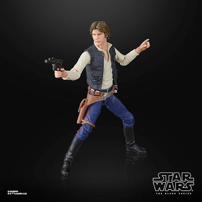 Star Wars Hasbro Black Series Han Solo Figura Coleccionable 15 cm | Star Wars The Black Series Figura de acción de 6 pulgadas (2025 Wave 3) - Han Solo #10