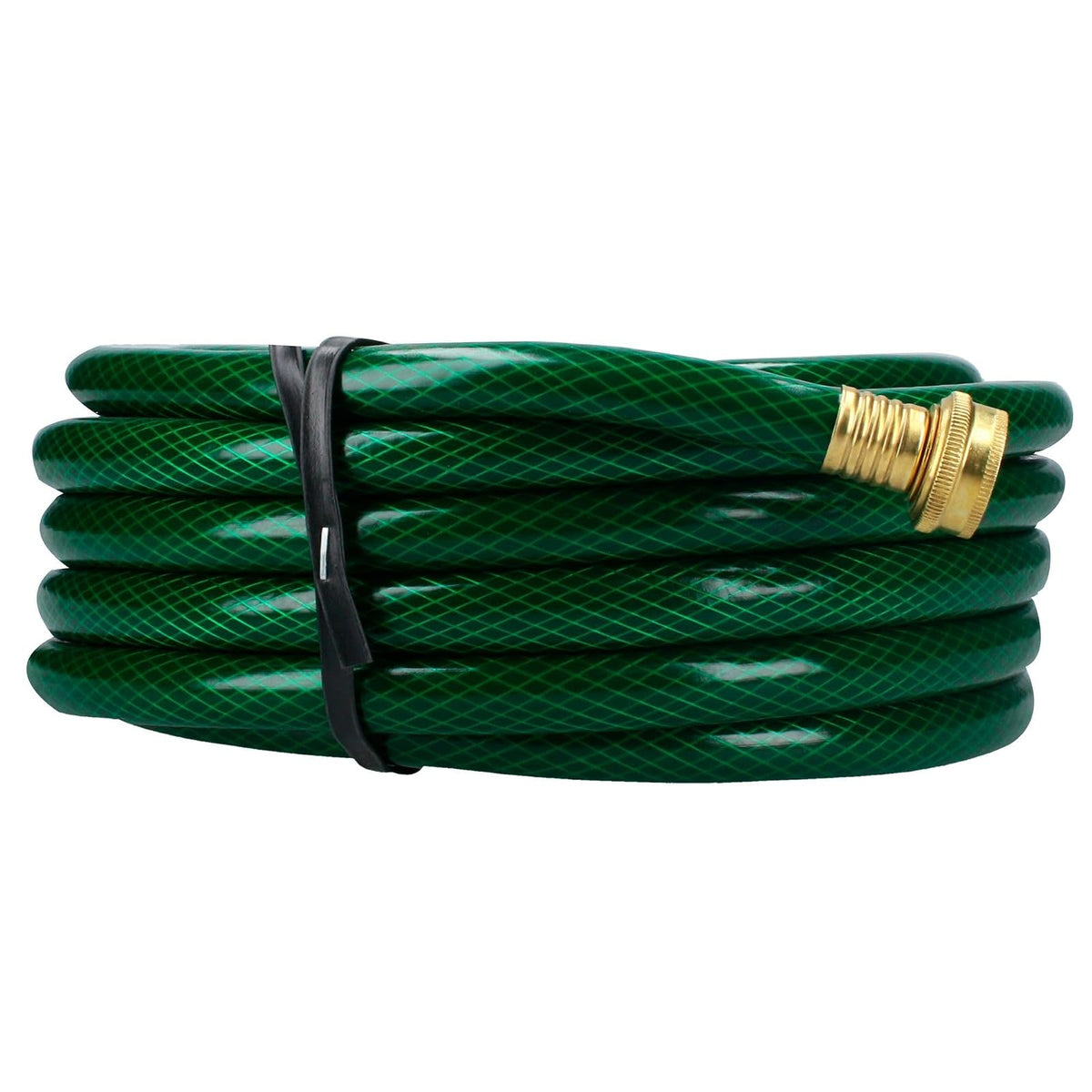 Surtek M12T10 Manguera para jardín tramada con conector metálico 1/2", 10 m