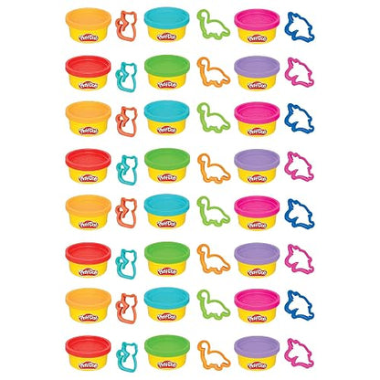 Play-Doh Pack Fiesta de Colores - Kit 24 Latas para Fiestas y Cumpleaños