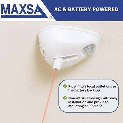 MAXSA Innovations 37310-W-RS White Single Parking Aid
