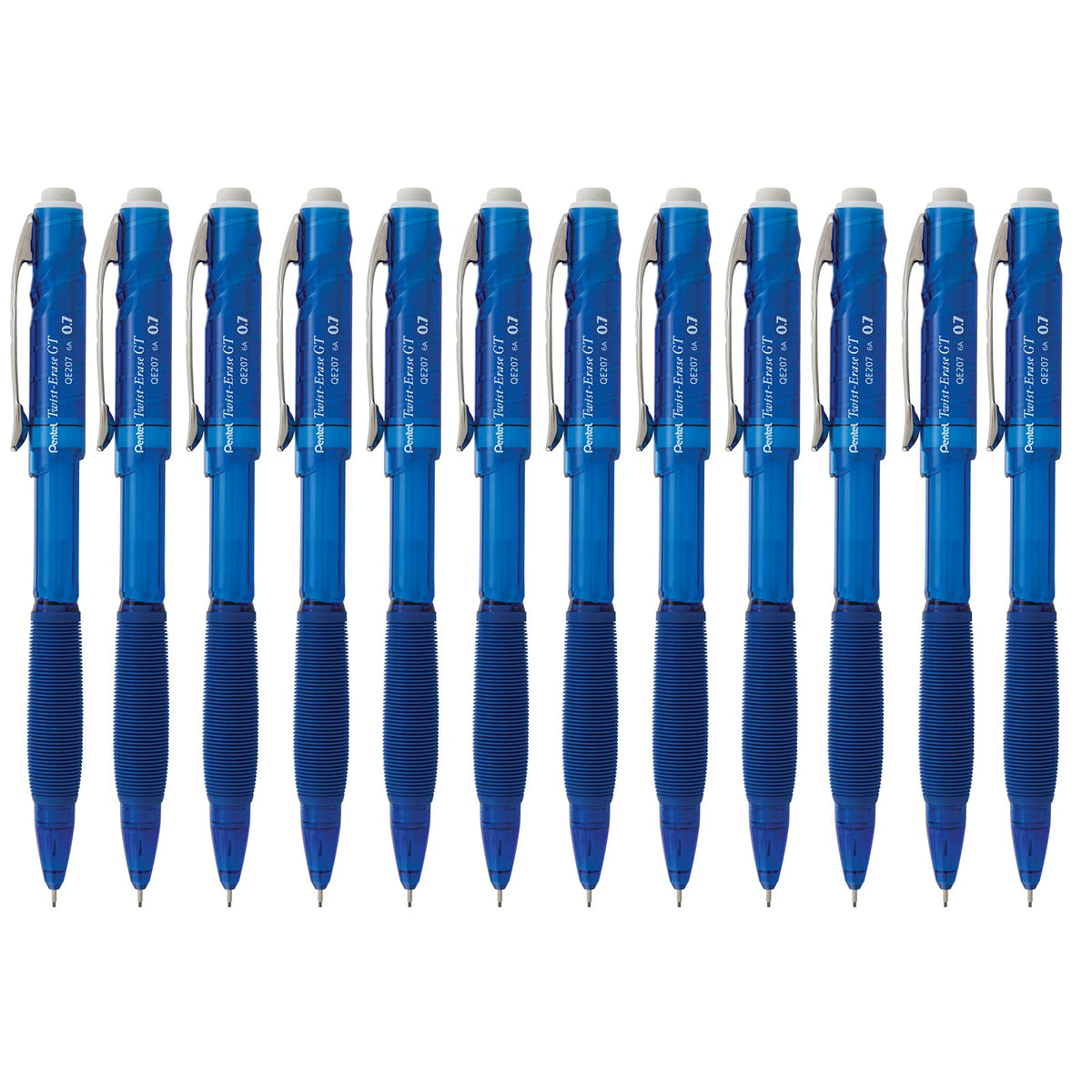 Lapicero/Portaminas Twist & Erase GT 0.7mm Color de Barril Azul- QE207C