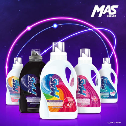 Más Detergente Líquido Oscuros Intensos