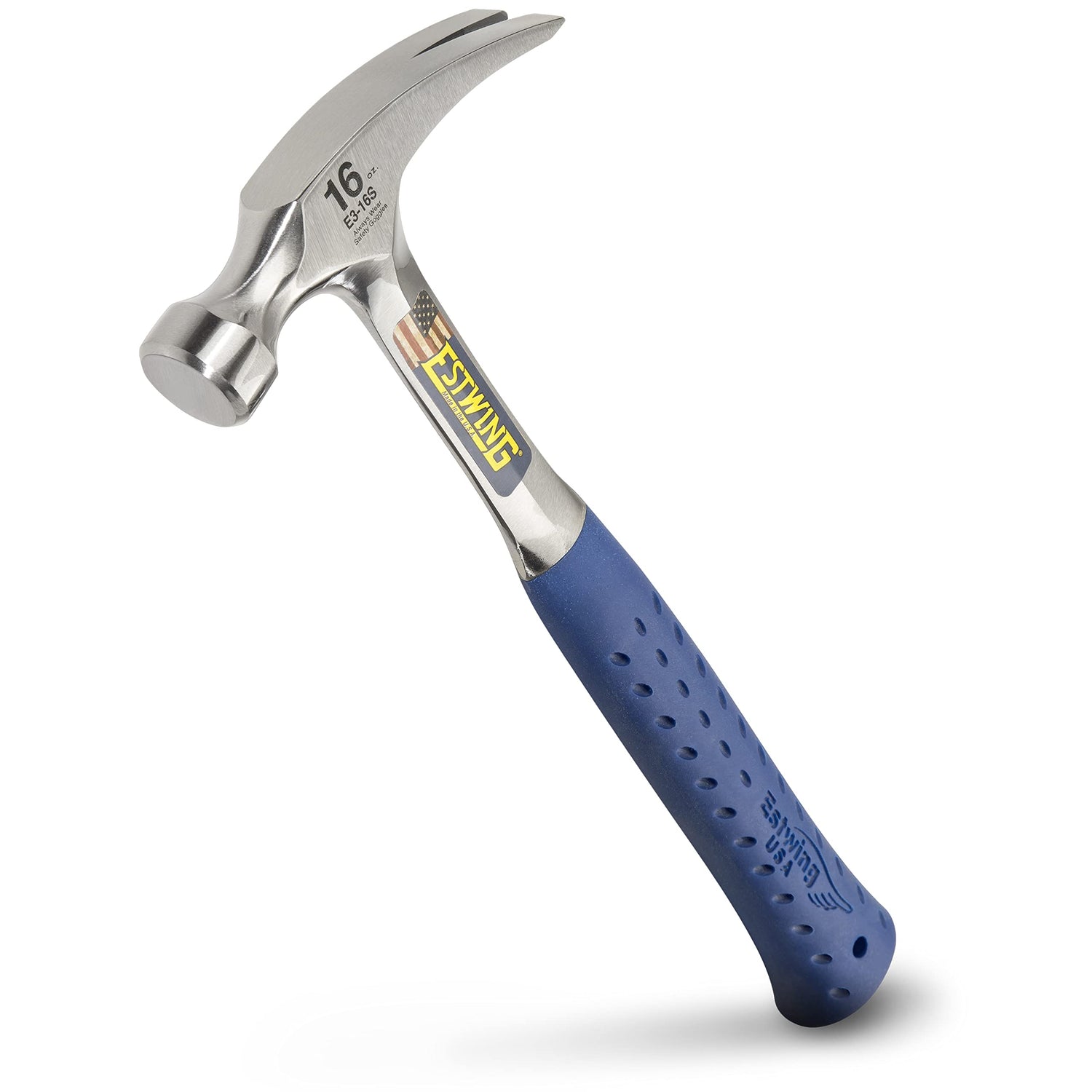 Estwing E3-16S martillo de desgarro de 16 onzas, cara suave