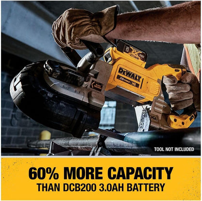 DeWalt Kit de Arranque de Batería DCB205C, Amarillo
