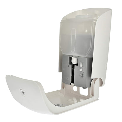 Alpine Industries - Dispensador universal de jabón líquido para montar en pared, sin contacto para oficinas, escuelas, almacenes, instalaciones de servicio de alimentos y plantas de fabricación, color