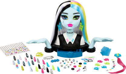Monster High Muñeca Frankie Peinados Monstruosos para niñas de 4 años en adelante