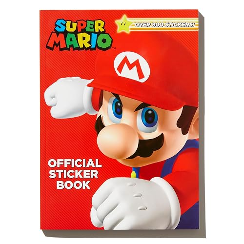 Super Mario Official Sticker Book (Nintendo®): Over 800 Stickers!