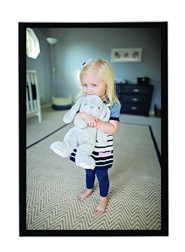 Magtech Magnetic Photo Pocket Picture Frame, Black, Holds 4x6 Inch Photos, 10 Pack (10046)