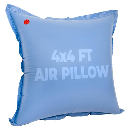 Blue Wave Swim Time Air - Almohada para Piscina, Azul, 4-Foot x 4-Foot