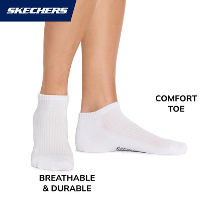 Skechers 10 Pack Cushioned Low Cut Socks Calcetines Mujer