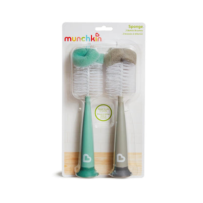 Munchkin Esponja para botellas, 2 unidades, color gris