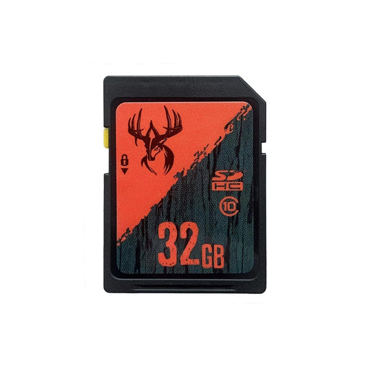 Wildgame Innovations - Tarjeta de Memoria SD de 32 GB, 10 MB/Sec, Clase 10, Compatible con la mayoría de cámaras y Dispositivos Trail compatibles con SD