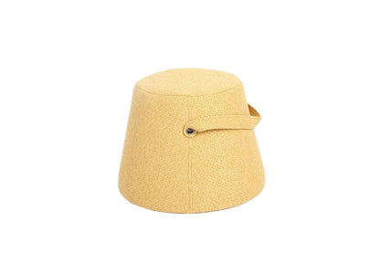 DIB CARPET & HOME Puff Taburete BURANO Mostaza
