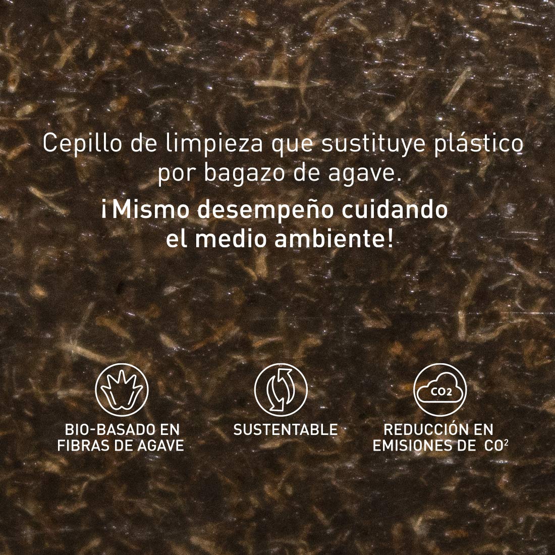 Cepimex, Set para Baños de 3 piezas, 2 Cepillos para WC con Tazón y 1 Jalador para Ventanas a base de Agave