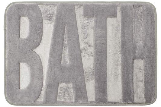 Tapete de Baño DIB Memory Bath Plata 40x60 Cm