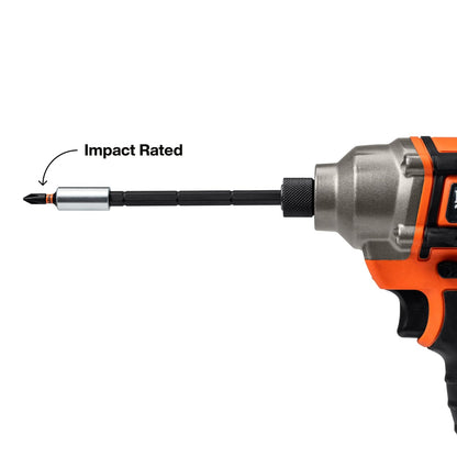Klein Tools 32303 - Destornillador multipunta/destornillador de tuerca, clasificación de impacto 14 en 1 destornillador magnético Phillips, ranurado, cuadrado, combinado, Torx