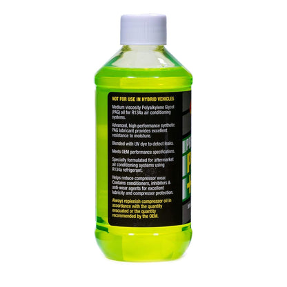 TSI Supercool P100-8D PAG 100-Viscosity Plus U/V Aceite de Tinte - 8 onzas, Plata