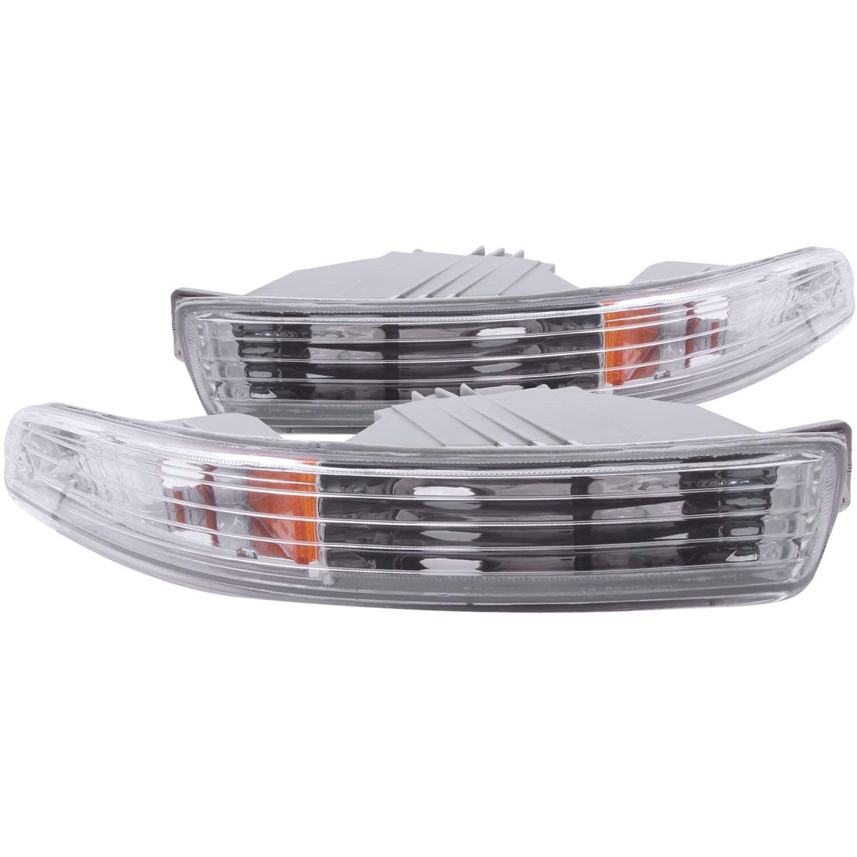 ANZO USA Conjunto de Luz Reflectora de Parachoques para Acura Integra, Cromado, Par, 511020