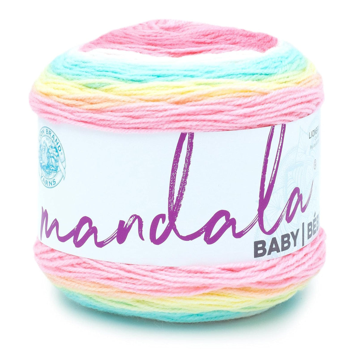 Lion Brand Mandala Baby Estambre Acrílico, 150 g - Narnia