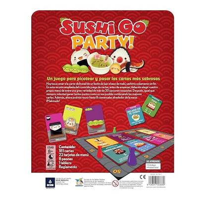 Sushi Go Party! en Español, Juego de Mesa, Devir