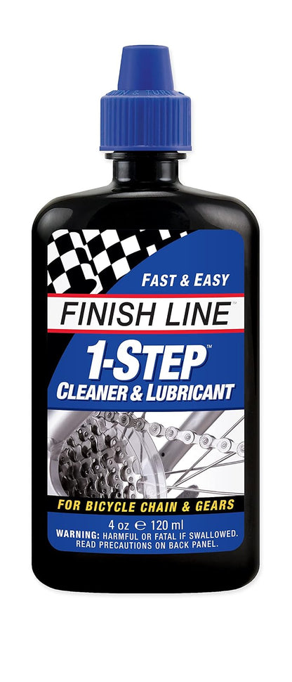 Finish Line Grasa Teflon Finish line, 100 G + lubricante y Desengrasante 1 Step, 120 ml