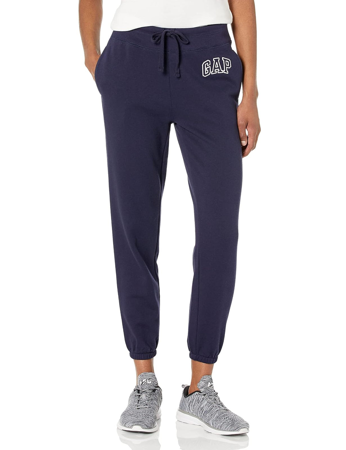 Gap Joggers de Forro Polar con Logotipo Mujer - Uniforme azul marino. - XS