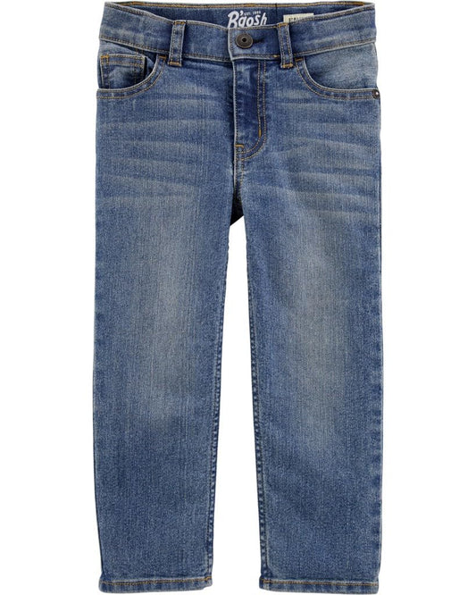 Osh Kosh - Jeans Corte Recto Para Niño , Azul Claro , Talla 8 Regular