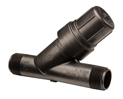 Rain Bird RBY100S Drip Irrigation In-Line "Y" Filter, 1" x 1" Male Thread