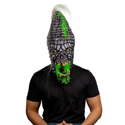 Ghoulish Productions Máscara De Látex Huitla, Accesorio Látex Cosplay Monstruo Míaz Vegetal Radioactivo, Disfraz Aterrador para Halloween y Fiestas Temáticas, Cosplay Radioactivo, Diseño Artesanal