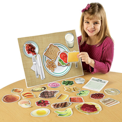 Learning Resources Alimentos Saludables Magnéticos, 16-1/2 X 12 in, Multicolor