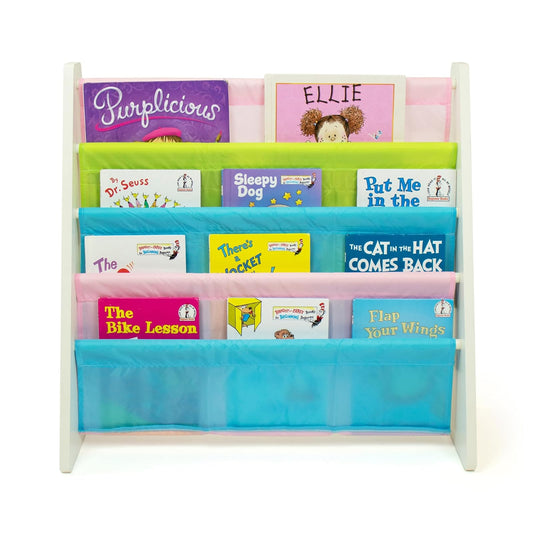 Tot Tutors WO594 Pastel Color Book Rack