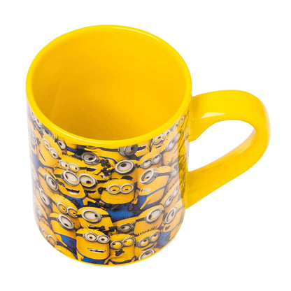 Silver Buffalo DM0132 Taza de cerámica, diseño de Minions de Gru, villano favorito de 14 onzas
