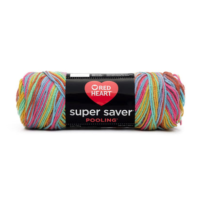 Red Heart Super Saver Ovillo de Estambre Acrílico - Papaya - Agrupado