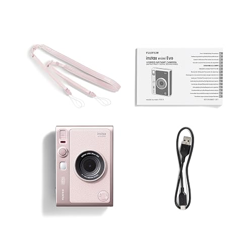 Cámara Fujifilm instax Mini EVO Gentle Rose