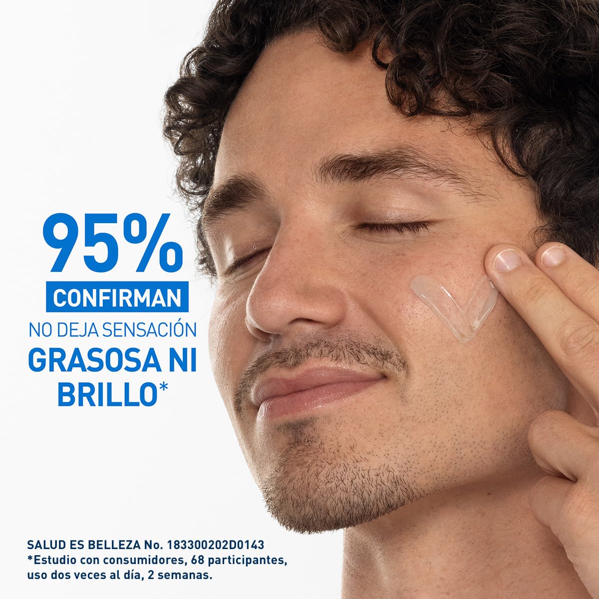 Water Gel Hidratante Ácido Hialurónico de CeraVe para una hidratación con efecto PLUMP, con 3 ceramidas idénticas a las de la piel, ácido hialurónico, niacinamida y cobre PCA, 48g