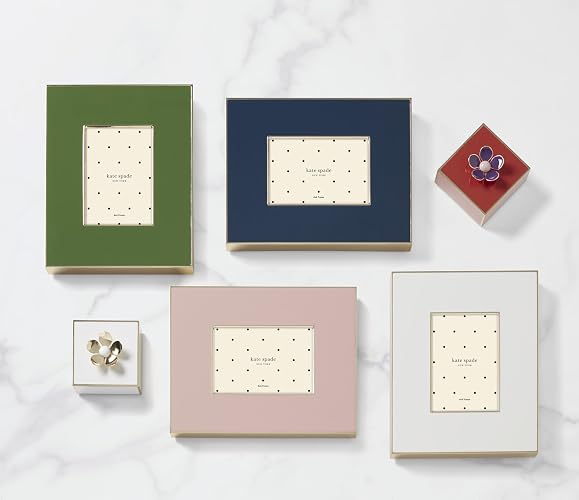 Kate Spade New York Make It Pop - Caja de flores (diseño floral, color blanco