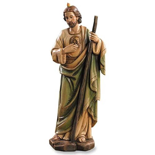 Avalon Gallery Toscana Collection - Figura de Estatua de los Santos católicos en Caja de Regalo, 8 Pulgadas, San Judas