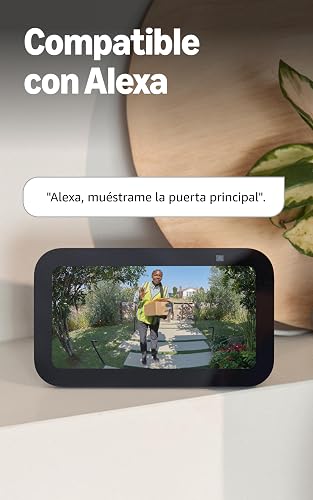 Videotimbre inalámbrico Ring Pro: comunicación bidireccional con Audio+, detección de movimiento 3D y video de cuerpo completo en HD+ de 1536p