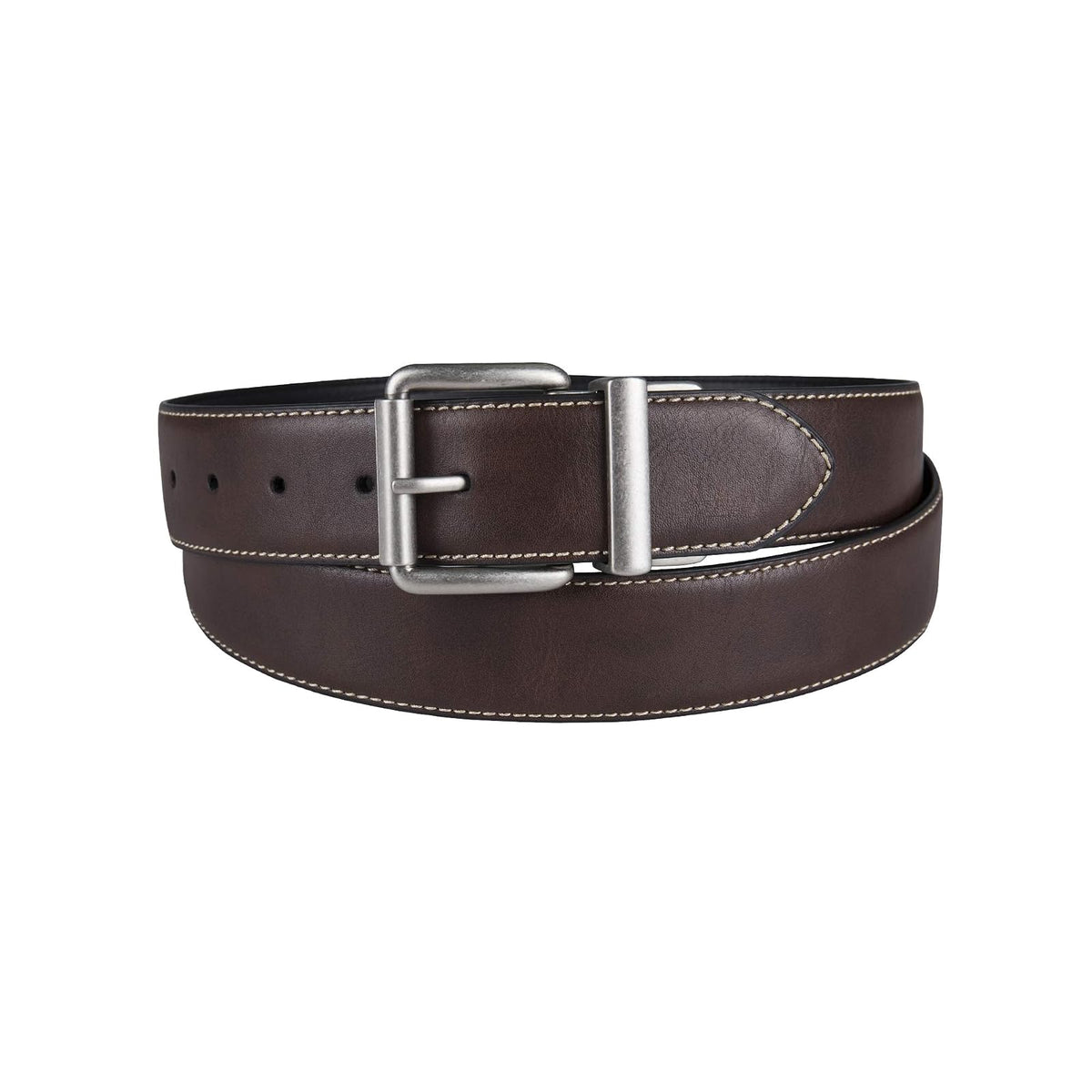 Levi's Cinturón Reversible, color Negro/Café