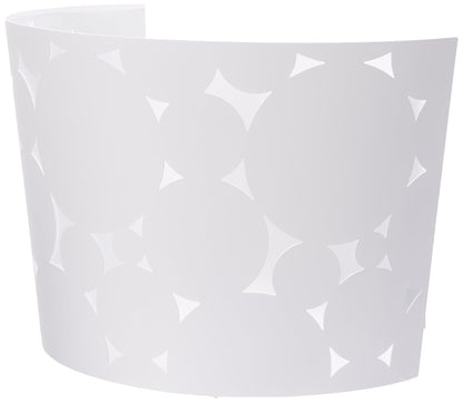 Leds C4 10392 Trama Arbotante Decorativo, 2X E-26 1X16W, Blanco