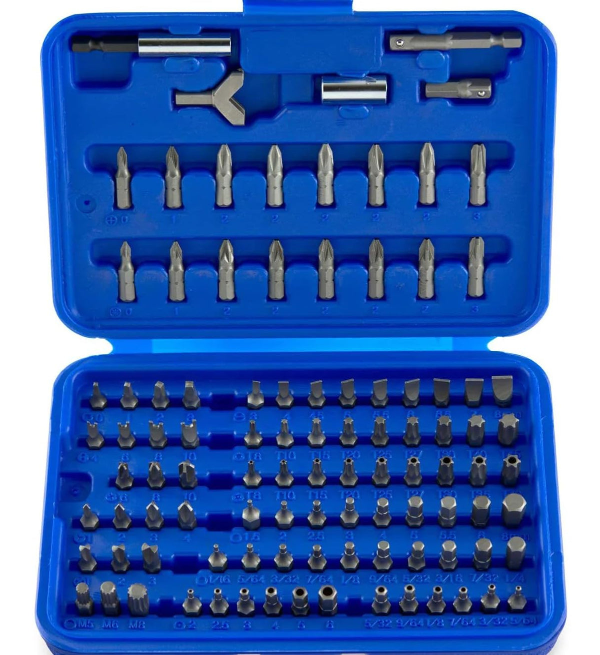 NEIKO Juego de Brocas de Seguridad 10048A | 100 Piezas - 100 piezas