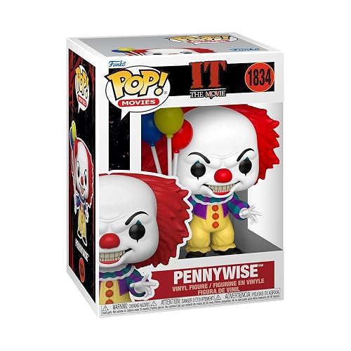 Funko Pop! Movies: IT - Pennywise (1990) | Mercancía Oficial - Figura de Vinilo Coleccionable para Decoración - Regalo de Cumpleaños para Fans